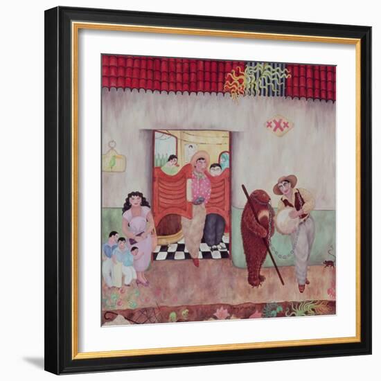 The Dancing Bear, 1976-Mary Stuart-Framed Giclee Print