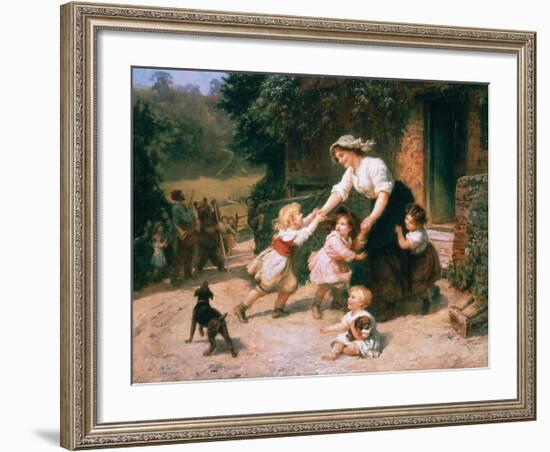 The Dancing Bear-Frederick Morgan-Framed Premium Giclee Print