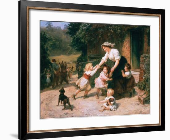 The Dancing Bear-Frederick Morgan-Framed Premium Giclee Print