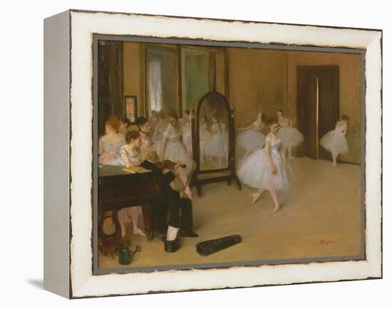 The Dancing Class, c.1871-Edgar Degas-Framed Premier Image Canvas