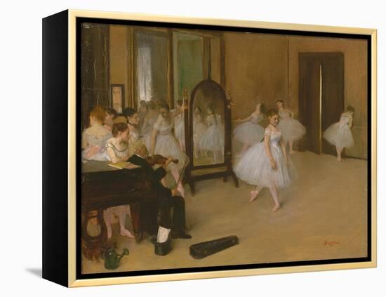 The Dancing Class, c.1871-Edgar Degas-Framed Premier Image Canvas