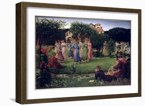 The Dancing Girls, C.1882-Thomas Matthews Rooke-Framed Giclee Print