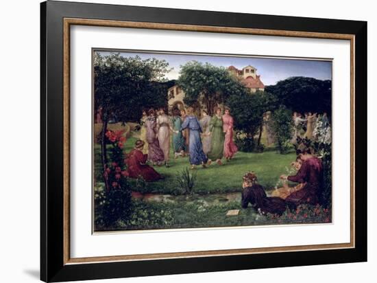 The Dancing Girls, C.1882-Thomas Matthews Rooke-Framed Giclee Print