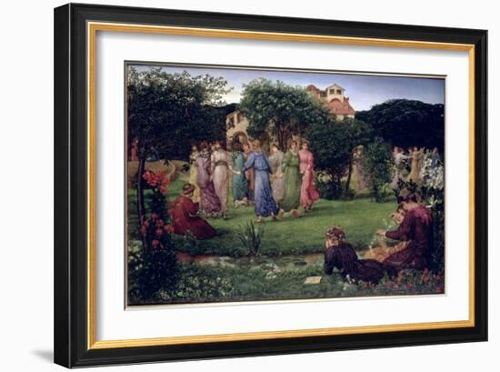 The Dancing Girls, C.1882-Thomas Matthews Rooke-Framed Giclee Print