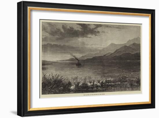 The Danube, at the Junction of the Pruth-Samuel Read-Framed Giclee Print