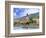 The Danube River and the Village of Weissenkirchen, Wachau Lower Austria-Miva Stock-Framed Photographic Print