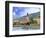 The Danube River and the Village of Weissenkirchen, Wachau Lower Austria-Miva Stock-Framed Photographic Print