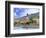 The Danube River and the Village of Weissenkirchen, Wachau Lower Austria-Miva Stock-Framed Photographic Print