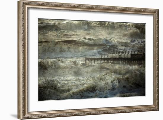 The Dark and Rolling Sea-Valda Bailey-Framed Photographic Print
