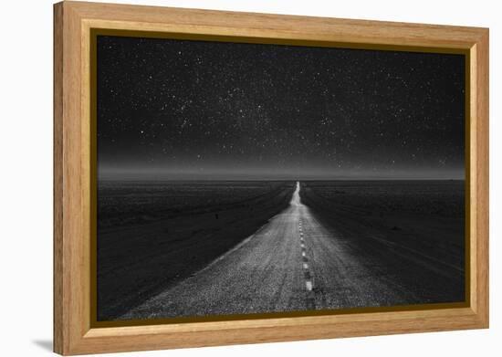 The Dark Eternal Night-Asef Azimaie-Framed Premier Image Canvas