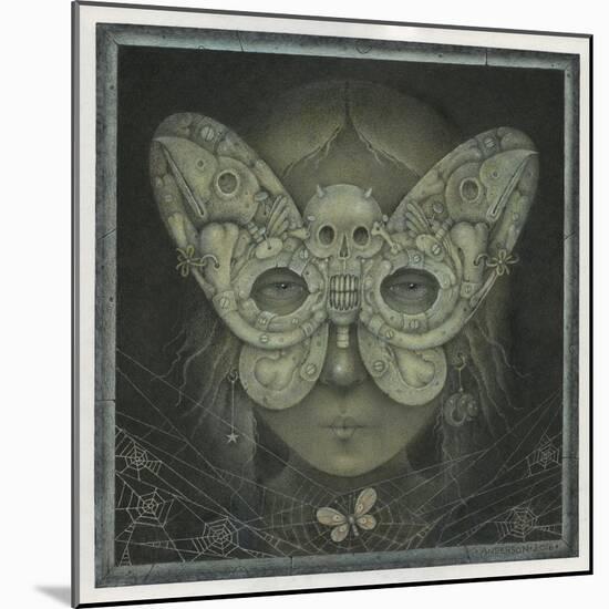 The Dark Web-Wayne Anderson-Mounted Giclee Print