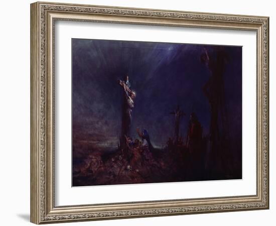 The Darkest Hour-Terence Cuneo-Framed Giclee Print