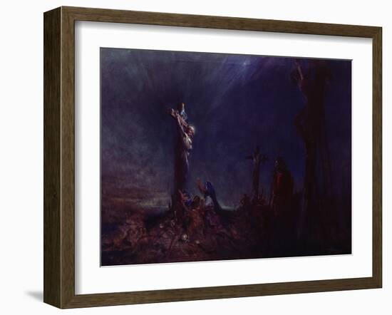 The Darkest Hour-Terence Cuneo-Framed Giclee Print
