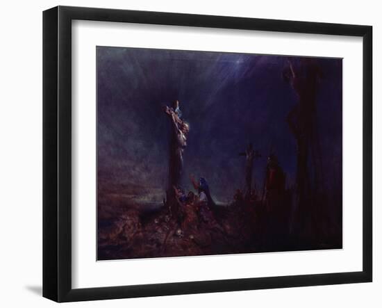 The Darkest Hour-Terence Cuneo-Framed Giclee Print