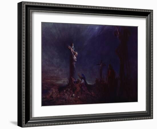 The Darkest Hour-Terence Cuneo-Framed Giclee Print