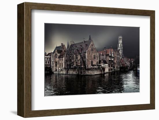 The Darkness of Winter Cold-Piet Flour-Framed Photographic Print