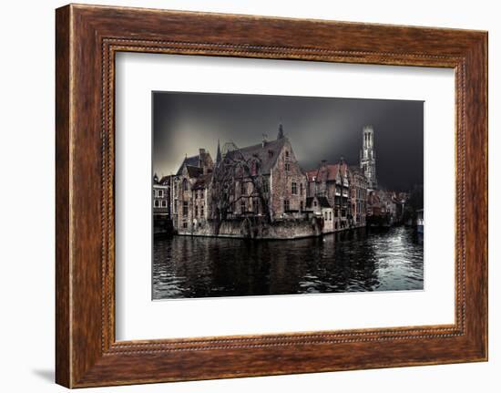 The Darkness of Winter Cold-Piet Flour-Framed Photographic Print