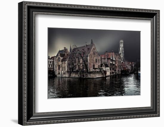 The Darkness of Winter Cold-Piet Flour-Framed Photographic Print