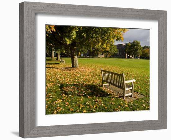 The Dartmouth College Green in Hanover, New Hampshire, USA-Jerry & Marcy Monkman-Framed Photographic Print