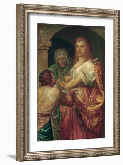 The Daughter of Herodias (Oil on Canvas)-George Frederic Watts-Framed Giclee Print