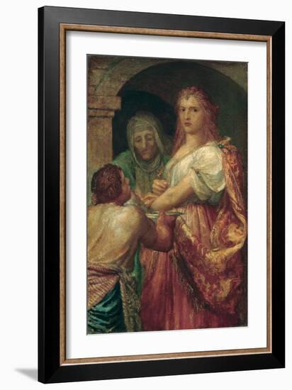 The Daughter of Herodias (Oil on Canvas)-George Frederic Watts-Framed Giclee Print