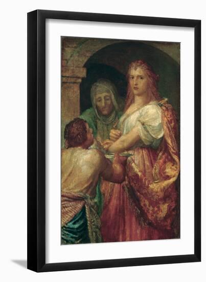 The Daughter of Herodias (Oil on Canvas)-George Frederic Watts-Framed Giclee Print