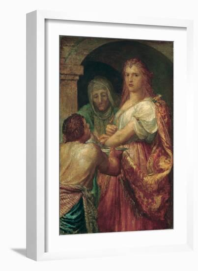 The Daughter of Herodias (Oil on Canvas)-George Frederic Watts-Framed Giclee Print
