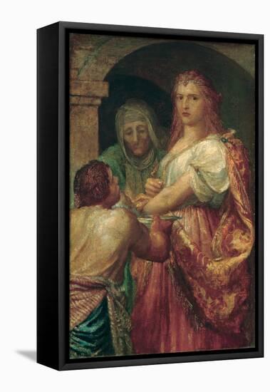 The Daughter of Herodias (Oil on Canvas)-George Frederic Watts-Framed Premier Image Canvas