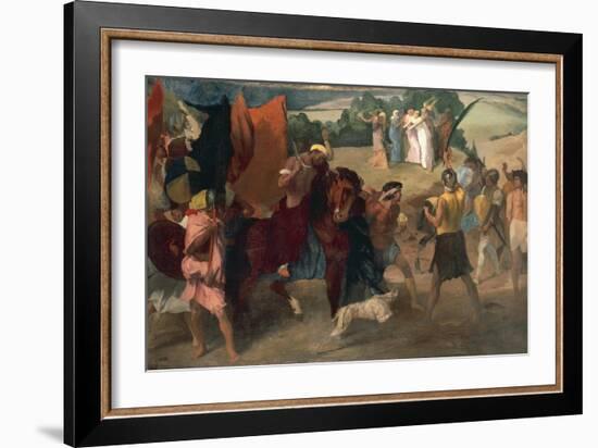 The Daughter of Jephthah, 1859-1860-Edgar Degas-Framed Giclee Print