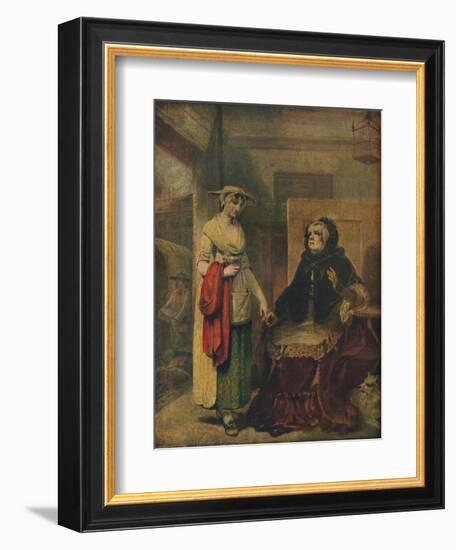 The Daughter's Departure, 18th century, (1921)-Unknown-Framed Giclee Print