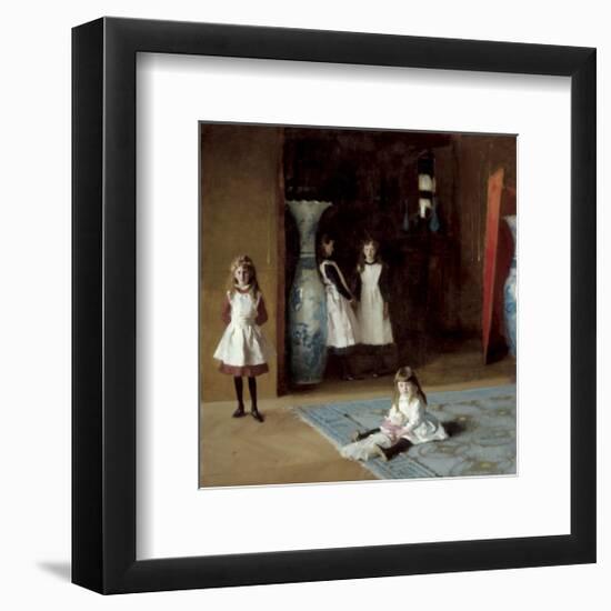 The Daughters of Edward Darley Boit, c.1882-John Singer Sargent-Framed Art Print