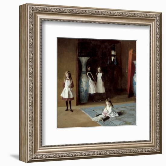 The Daughters of Edward Darley Boit, c.1882-John Singer Sargent-Framed Art Print