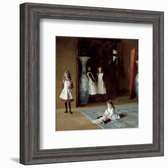 The Daughters of Edward Darley Boit, c.1882-John Singer Sargent-Framed Art Print