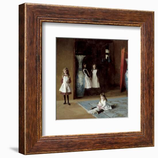 The Daughters of Edward Darley Boit, c.1882-John Singer Sargent-Framed Art Print