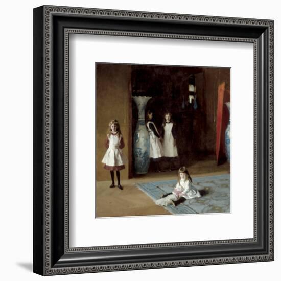 The Daughters of Edward Darley Boit, c.1882-John Singer Sargent-Framed Art Print