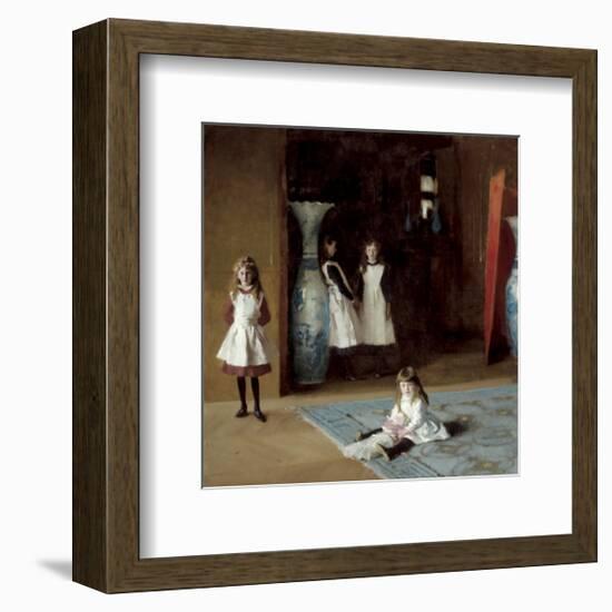 The Daughters of Edward Darley Boit, c.1882-John Singer Sargent-Framed Art Print