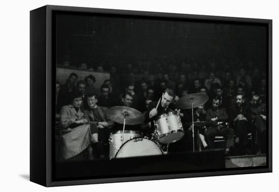 The Dave Brubeck Quartet in Concert at Colston Hall, Bristol, 1958-Denis Williams-Framed Premier Image Canvas