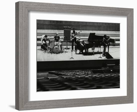 The Dave Brubeck Quartet Rehearsing on Stage at the Royal Festival Hall, London, 10 November 1979-Denis Williams-Framed Photographic Print