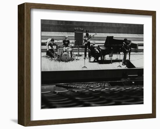 The Dave Brubeck Quartet Rehearsing on Stage at the Royal Festival Hall, London, 10 November 1979-Denis Williams-Framed Photographic Print