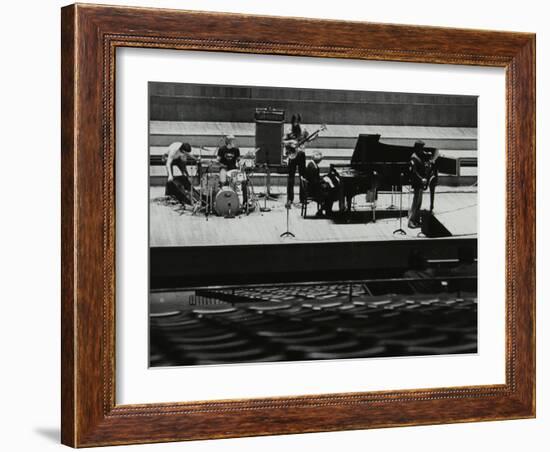 The Dave Brubeck Quartet Rehearsing on Stage at the Royal Festival Hall, London, 10 November 1979-Denis Williams-Framed Photographic Print