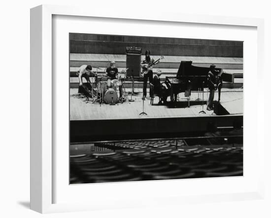 The Dave Brubeck Quartet Rehearsing on Stage at the Royal Festival Hall, London, 10 November 1979-Denis Williams-Framed Photographic Print