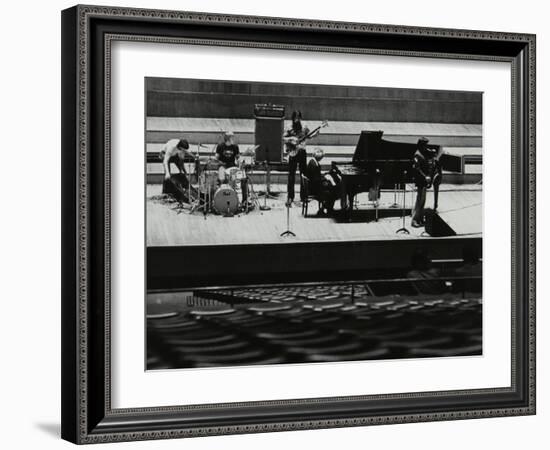 The Dave Brubeck Quartet Rehearsing on Stage at the Royal Festival Hall, London, 10 November 1979-Denis Williams-Framed Photographic Print