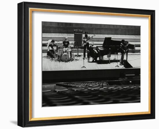 The Dave Brubeck Quartet Rehearsing on Stage at the Royal Festival Hall, London, 10 November 1979-Denis Williams-Framed Photographic Print