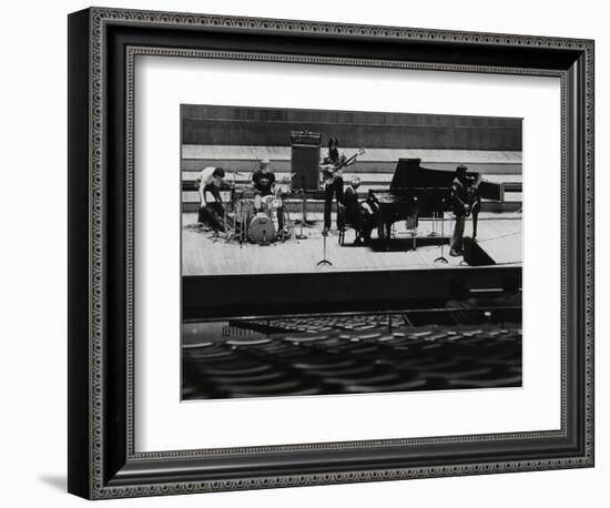 The Dave Brubeck Quartet Rehearsing on Stage at the Royal Festival Hall, London, 10 November 1979-Denis Williams-Framed Photographic Print