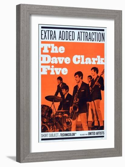 The Dave Clark Five, 1964-null-Framed Art Print