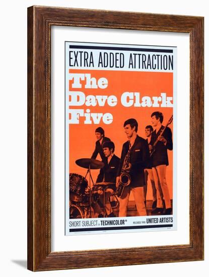 The Dave Clark Five, 1964-null-Framed Art Print