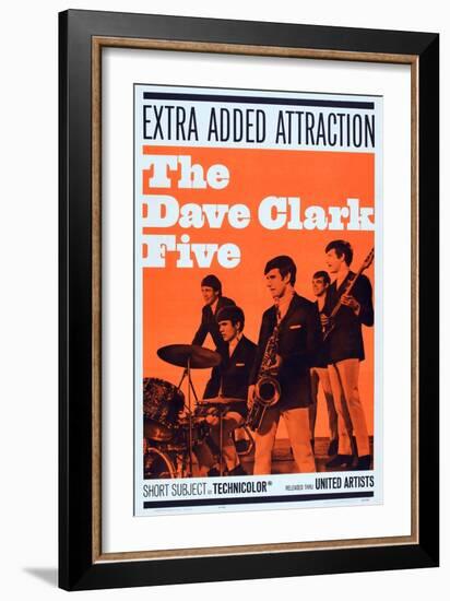 The Dave Clark Five, 1964-null-Framed Art Print