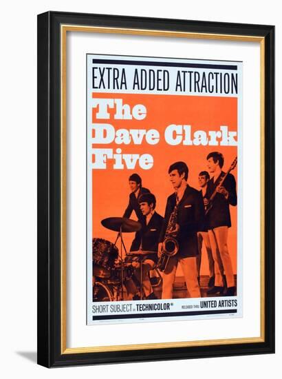 The Dave Clark Five, 1964-null-Framed Art Print