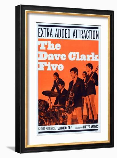 The Dave Clark Five, 1964-null-Framed Premium Giclee Print