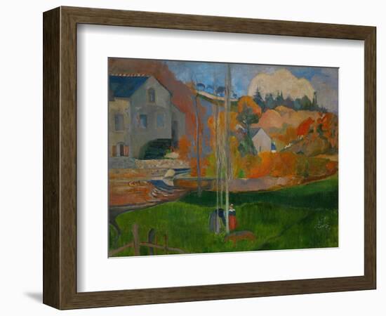 The David Mill, Brittany Landscape, 1894-Paul Gauguin-Framed Giclee Print